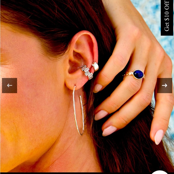 Surreal Blues Ring, Blue Lapis new, message sale after purchase Silpada - Picture 5 of 7